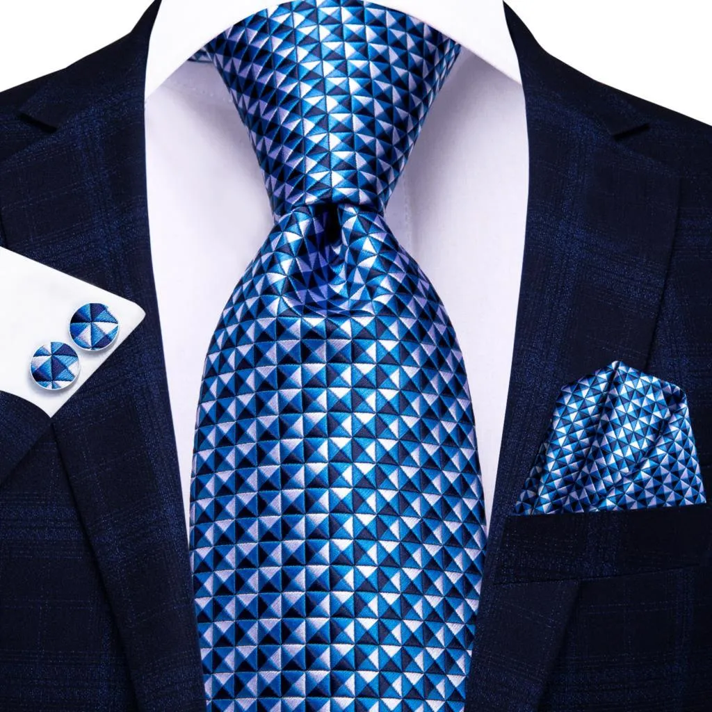 Mens Formal Luxury Wedding Neckties Gravatas 100% Silk