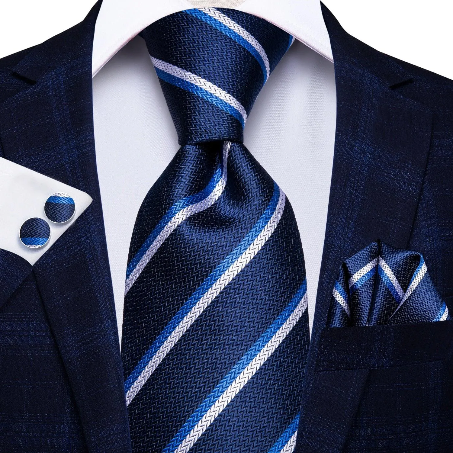 Mens Formal Luxury Wedding Neckties Gravatas 100% Silk