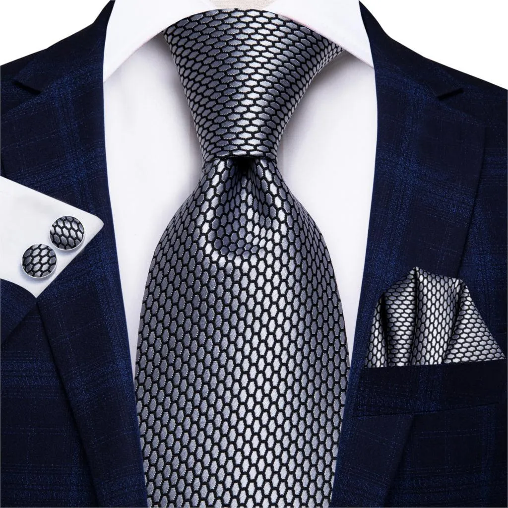 Mens Formal Luxury Wedding Neckties Gravatas 100% Silk