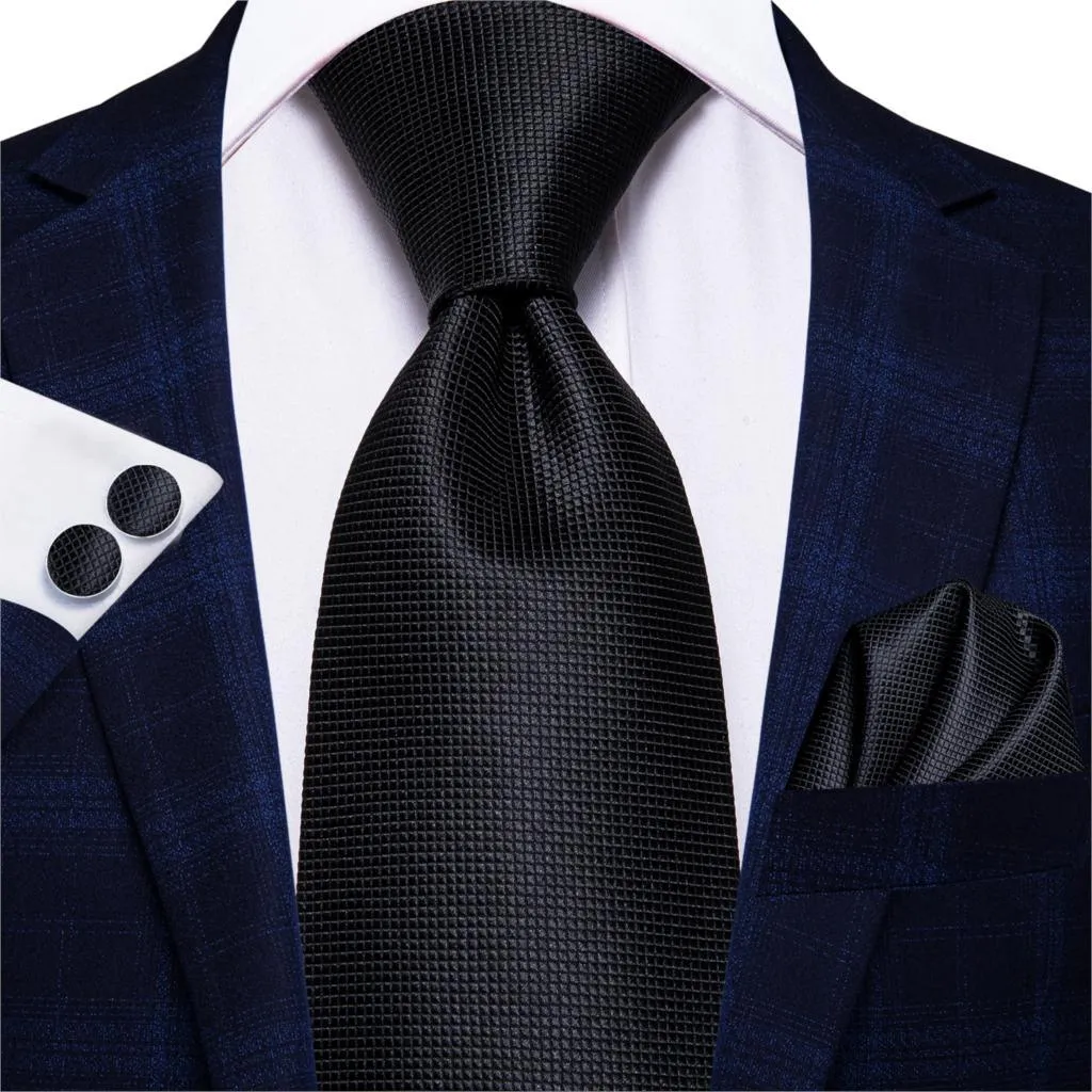 Mens Formal Luxury Wedding Neckties Gravatas 100% Silk