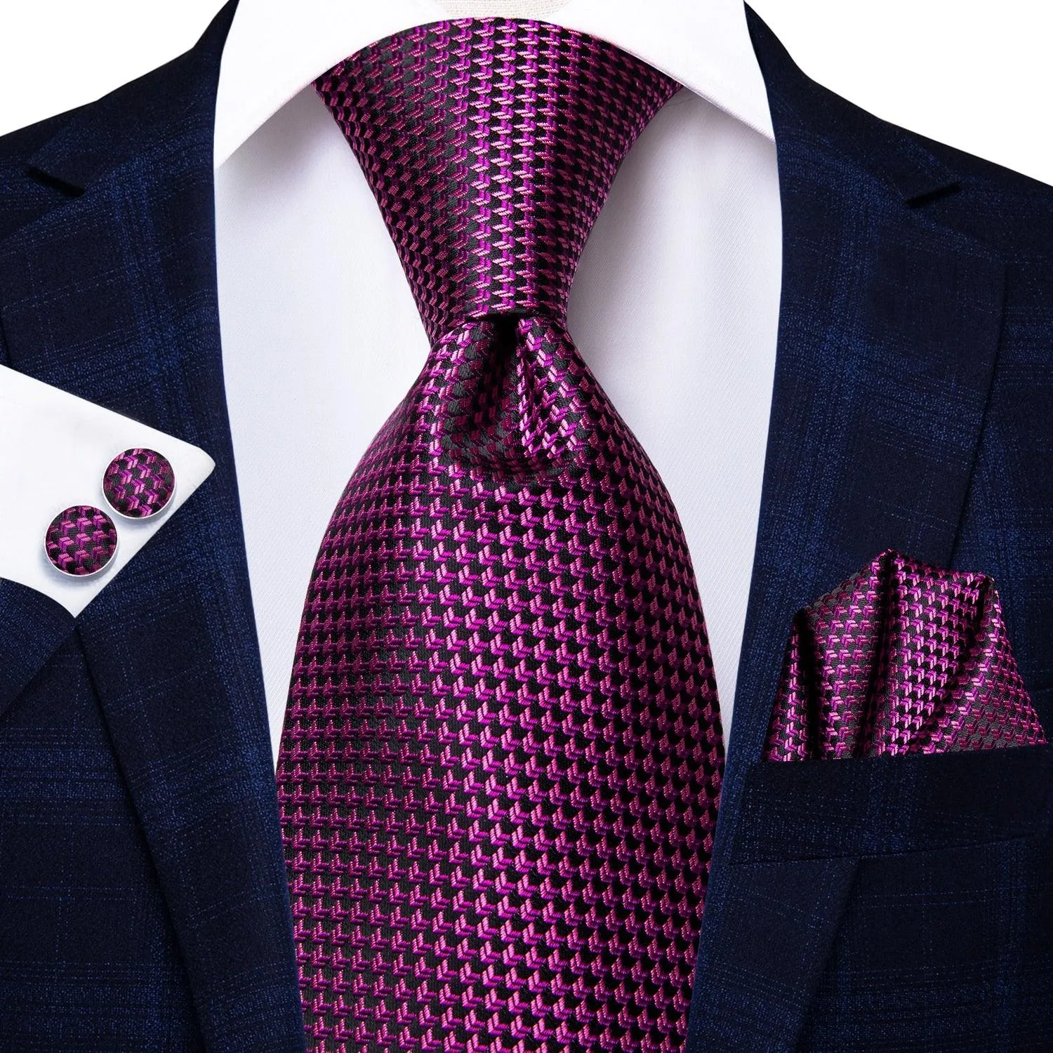 Mens Formal Luxury Wedding Neckties Gravatas 100% Silk