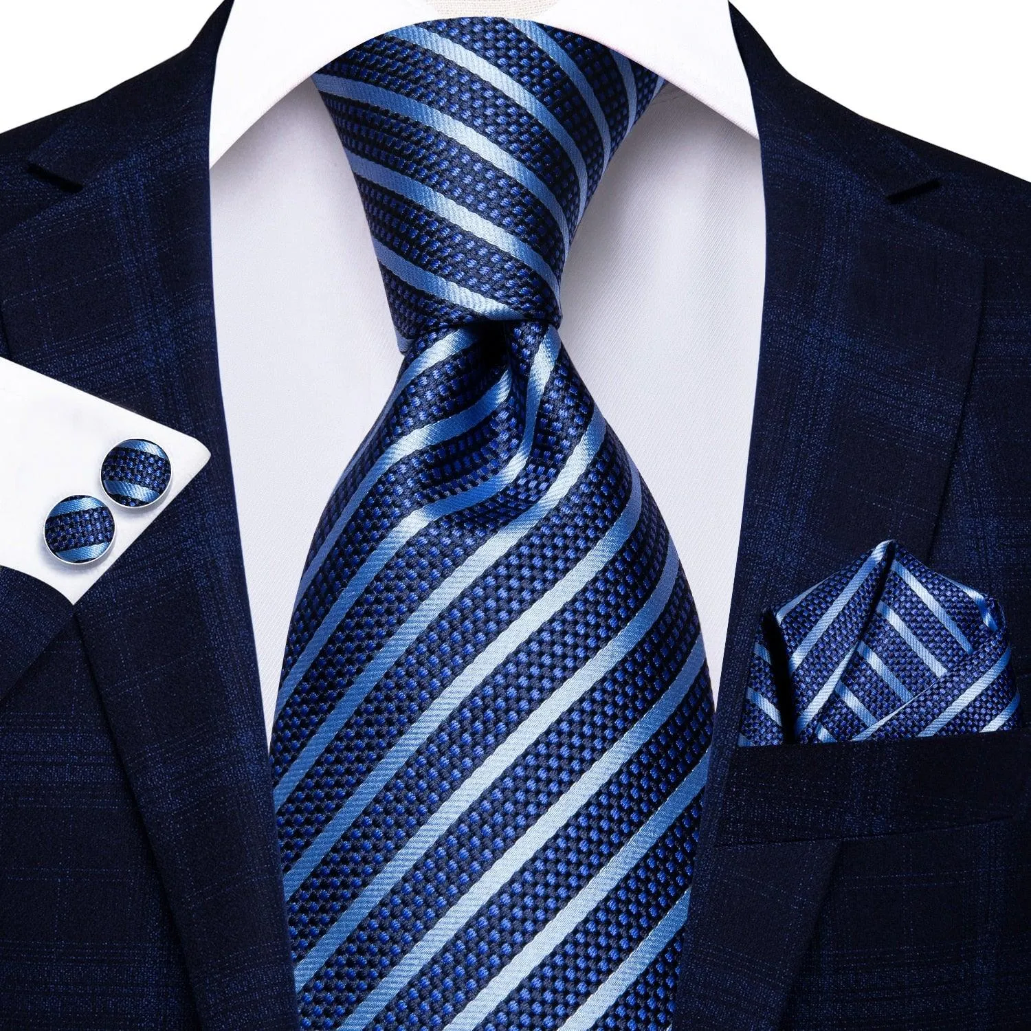Mens Formal Luxury Wedding Neckties Gravatas 100% Silk
