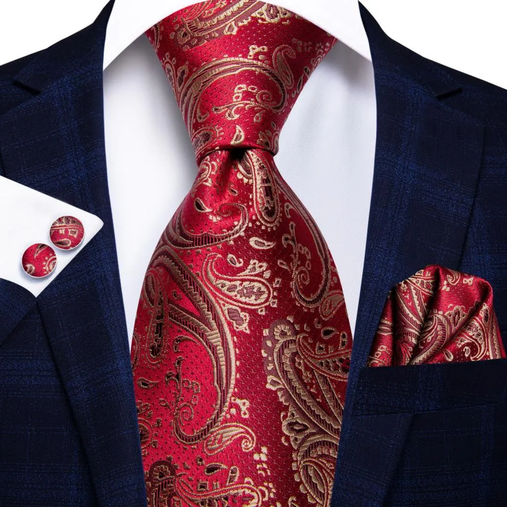 Mens Formal Luxury Wedding Neckties Gravatas 100% Silk