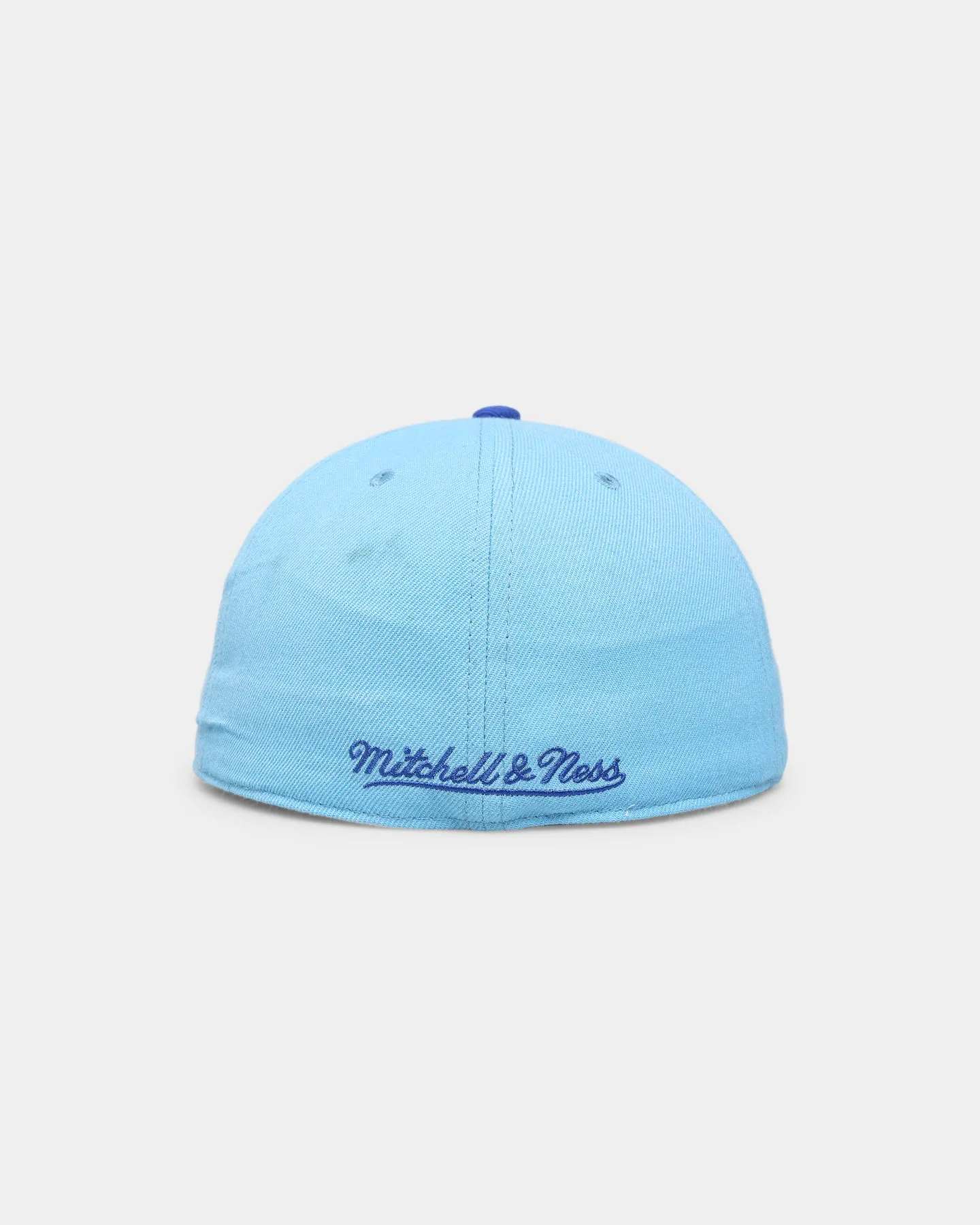 Mitchell & Ness Los Angeles Lakers 'Team 2 Tone 2.0 Hardwood Classics' Fitted Blue