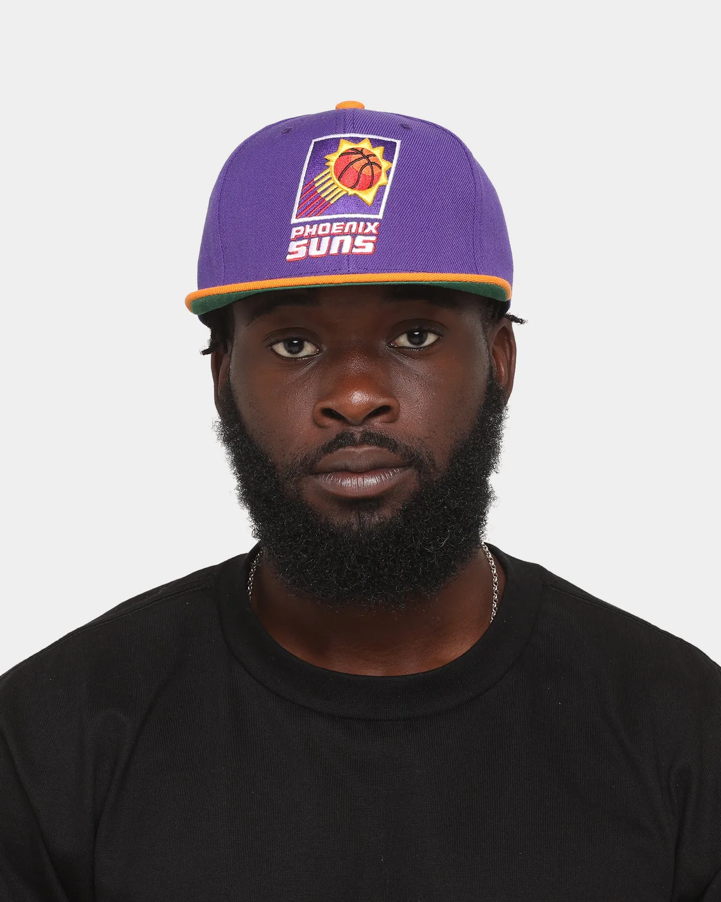 Mitchell & Ness Phoenix Suns 'Team 2 Tone 2.0 Hardwood Classics' Fitted Purple