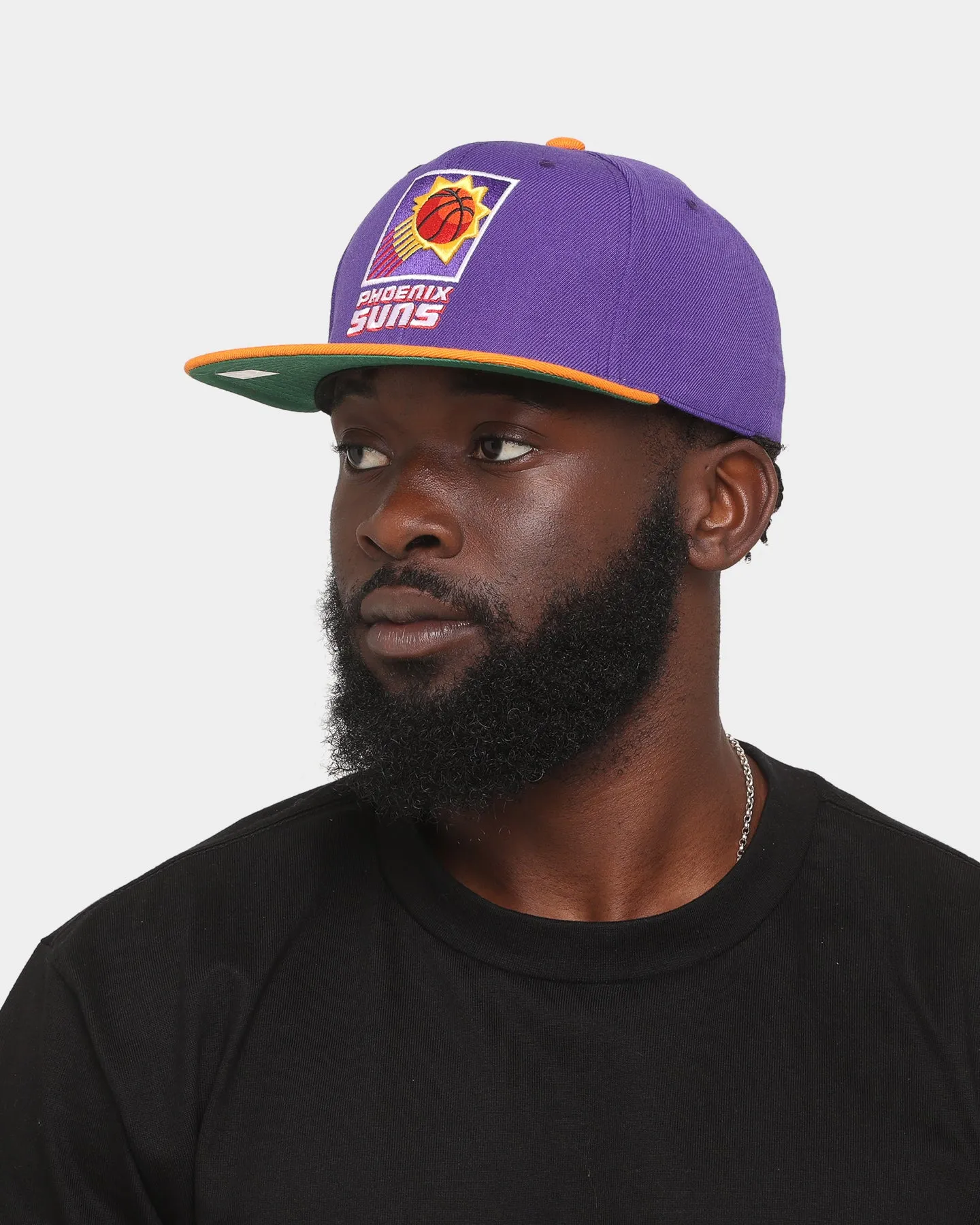 Mitchell & Ness Phoenix Suns 'Team 2 Tone 2.0 Hardwood Classics' Fitted Purple
