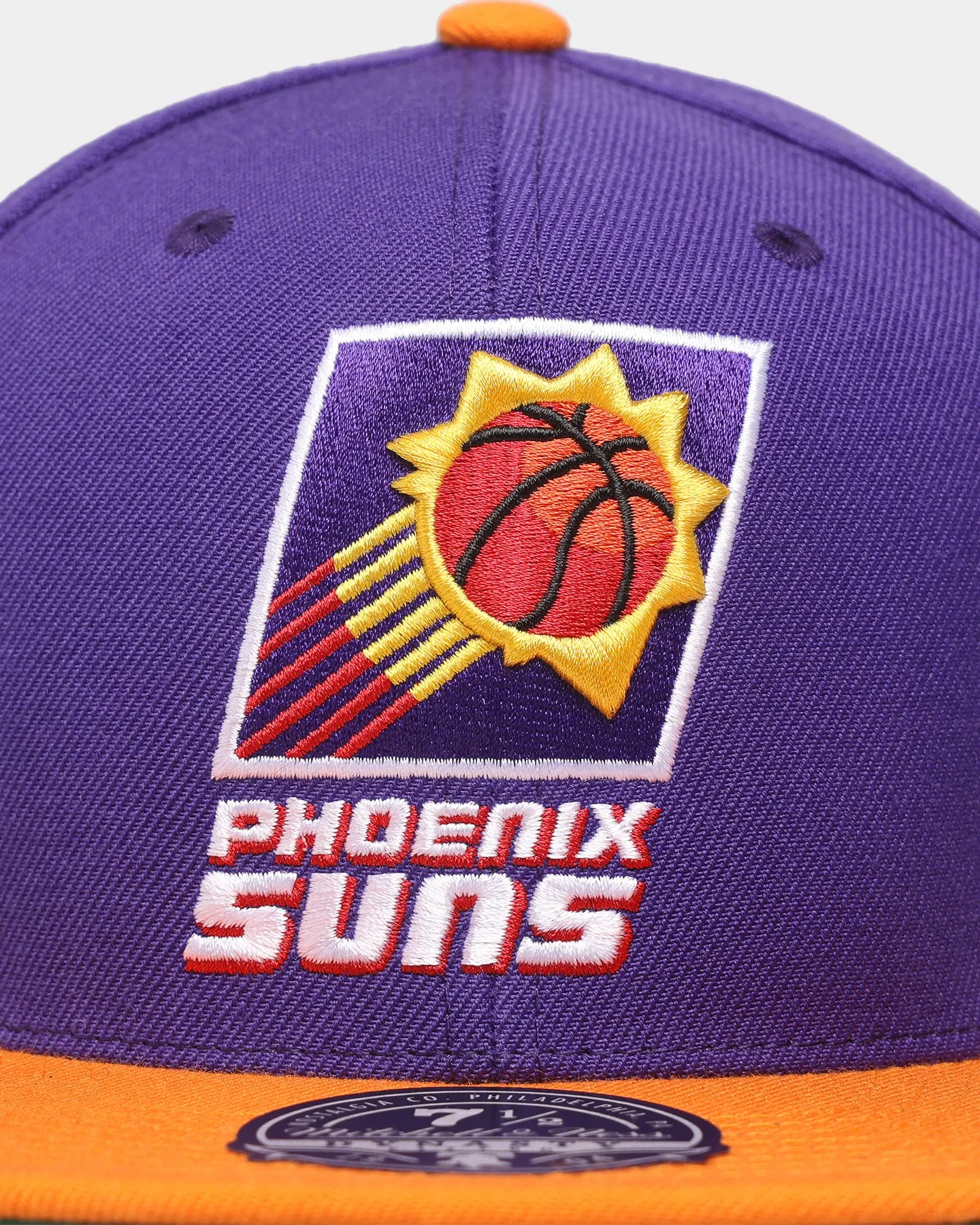 Mitchell & Ness Phoenix Suns 'Team 2 Tone 2.0 Hardwood Classics' Fitted Purple