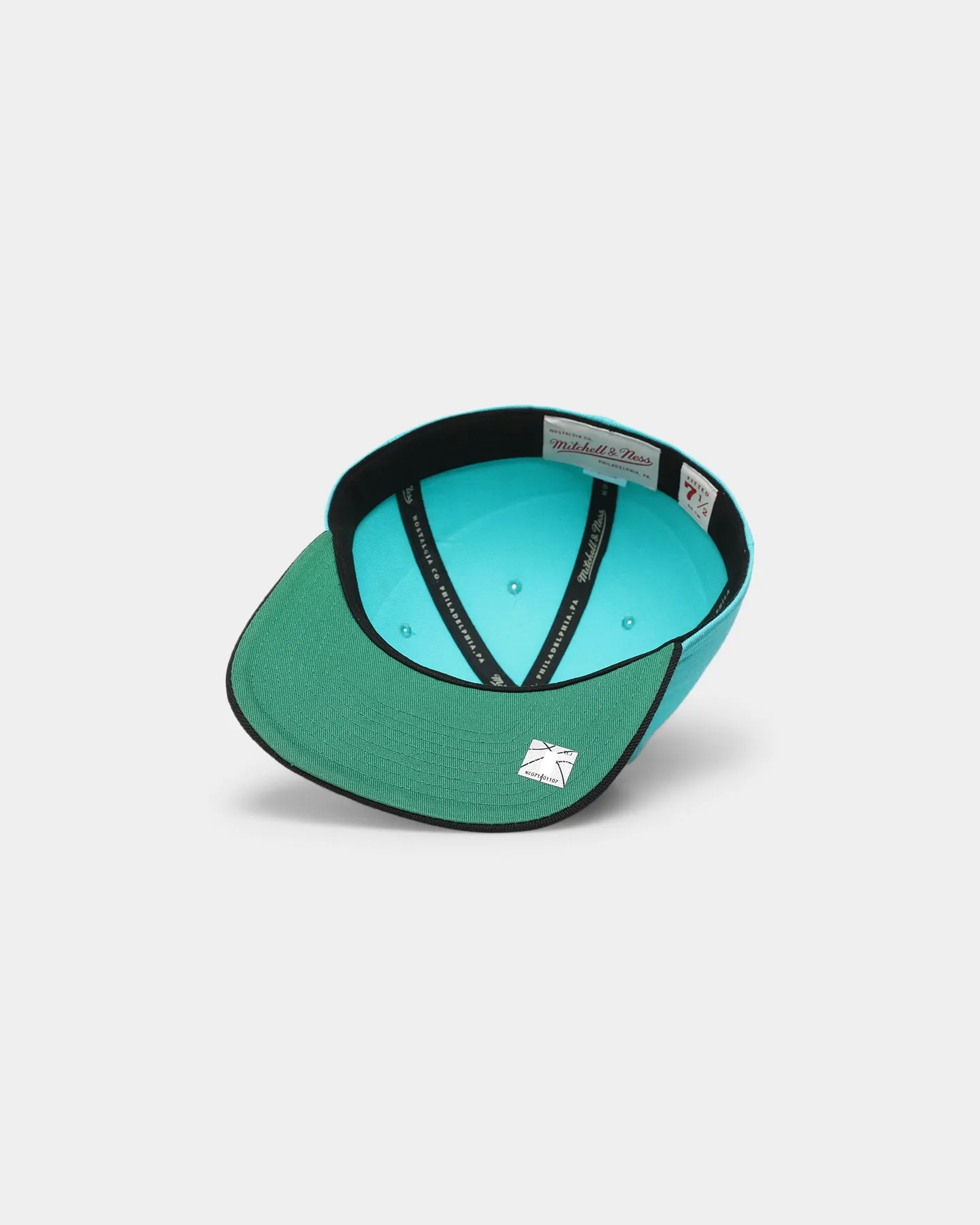 Mitchell & Ness Vancouver Grizzlies 'Team 2 Tone 2.0 Hardwood Classics' Fitted Teal