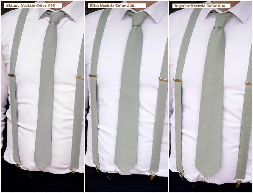 Moss Green Linen Bow Tie - Elevate Your Style with a Timeless Touch