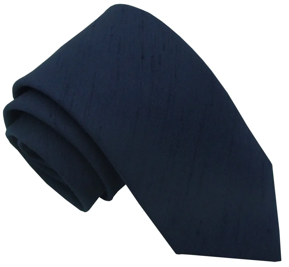 Navy Shantung Wedding Swatch