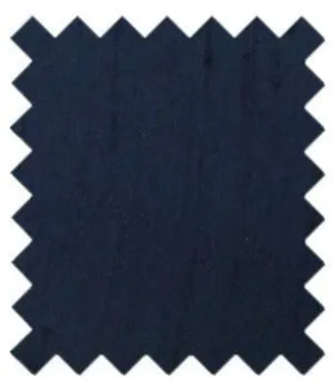 Navy Shantung Wedding Swatch