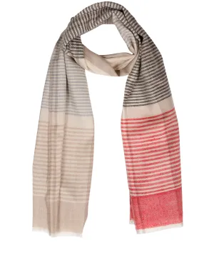 'Neptune' Cashmere & Merino Wool Scarf