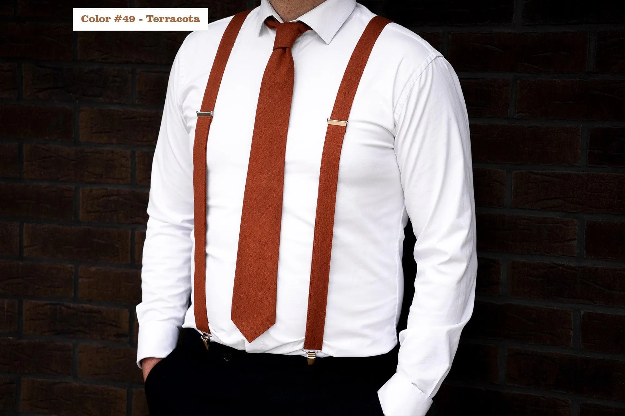 Pale Linen Dusty Rose Ties for Men: Perfect for Weddings & Formal Events