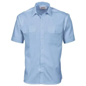 Polyester Cotton Short Sleeve Shirt