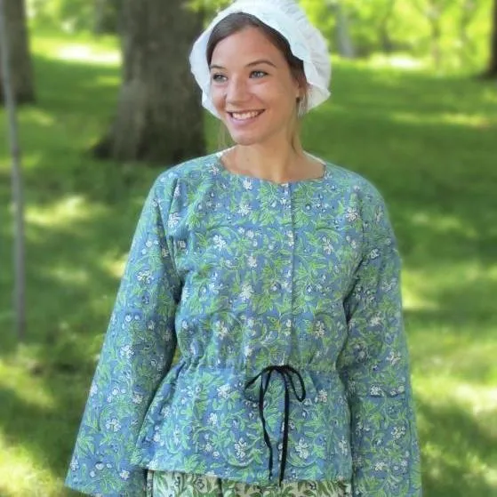 Printed Cotton Shortgown