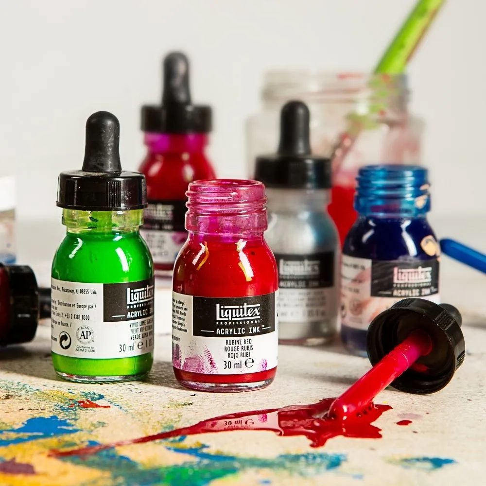 Professional Acrylic Ink - Prussian Blue Hue