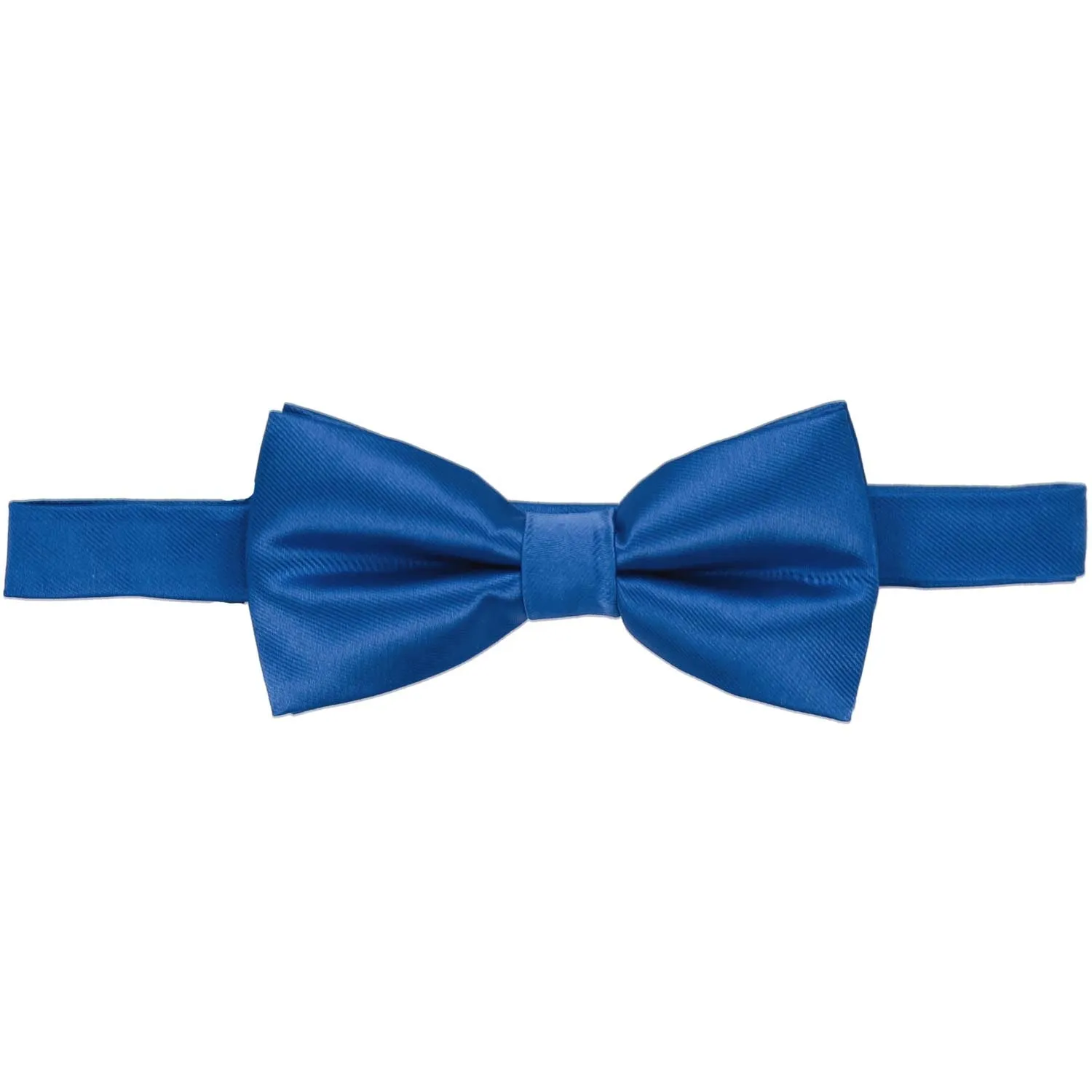Royal Blue Band Collar Bow Tie