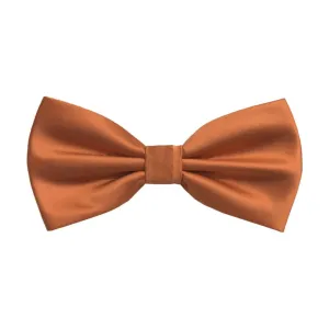 Salmon Orange Bowtie or Tie