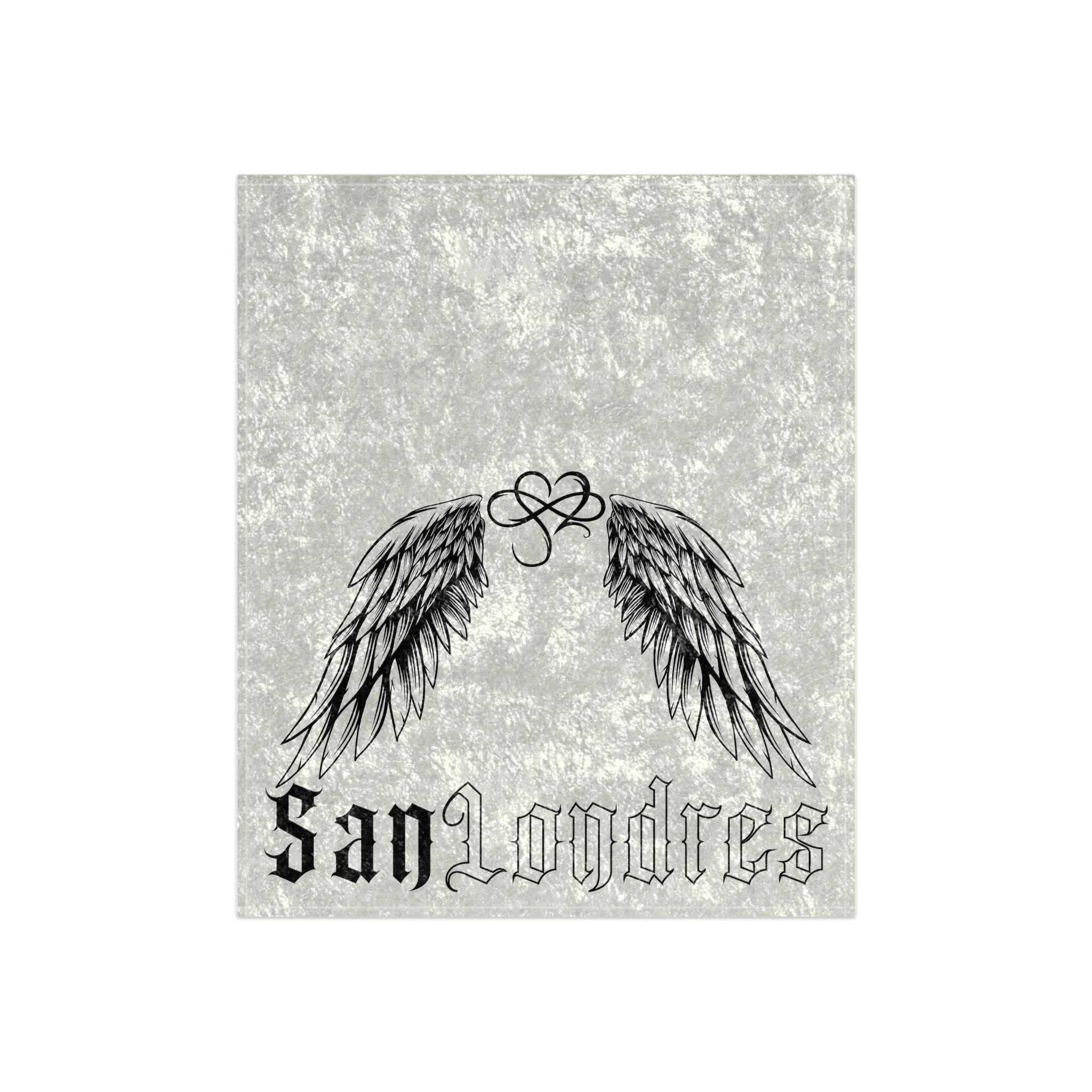 SanLondres Crushed Velvet Blanket