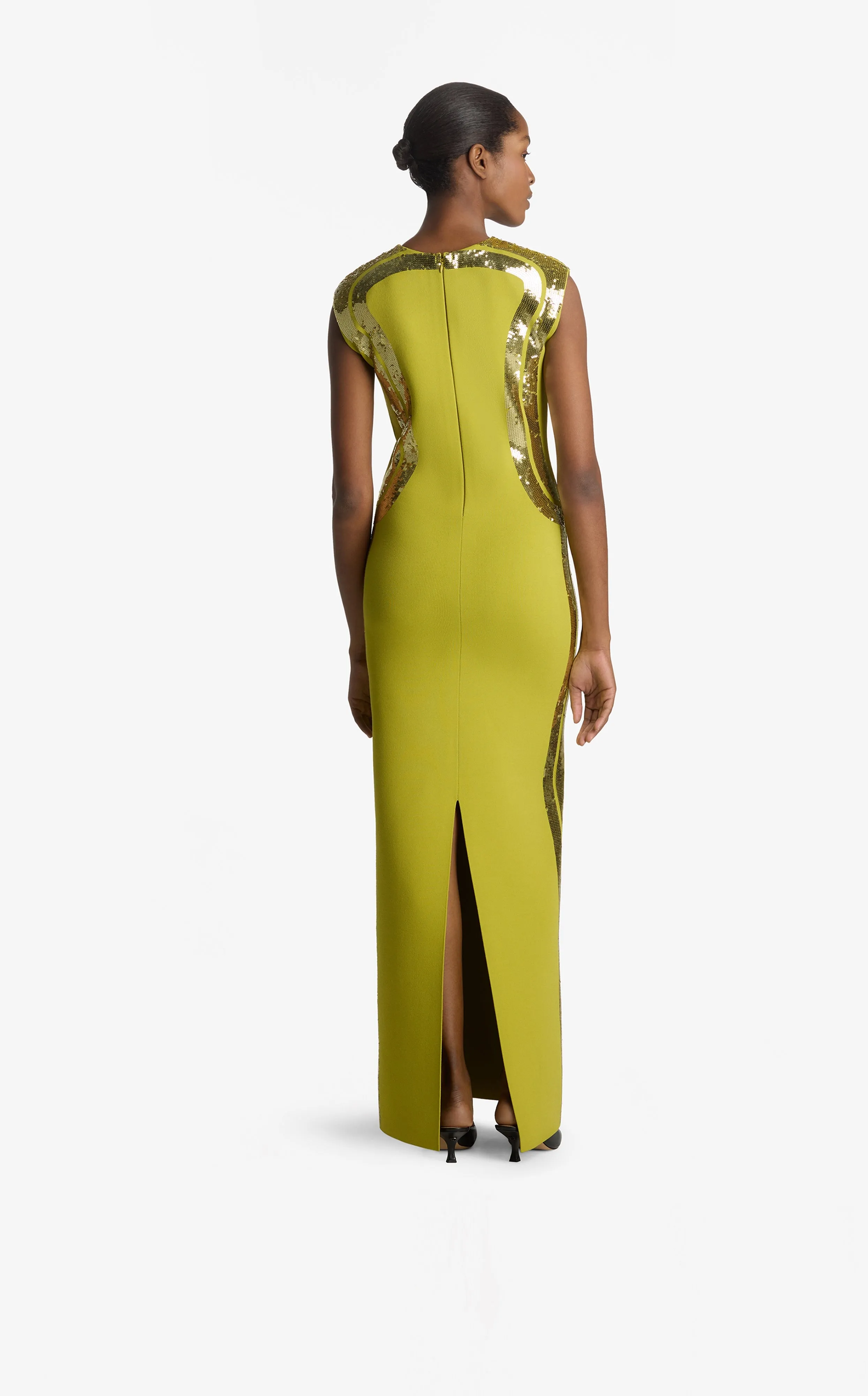 Sequin Detail Gown