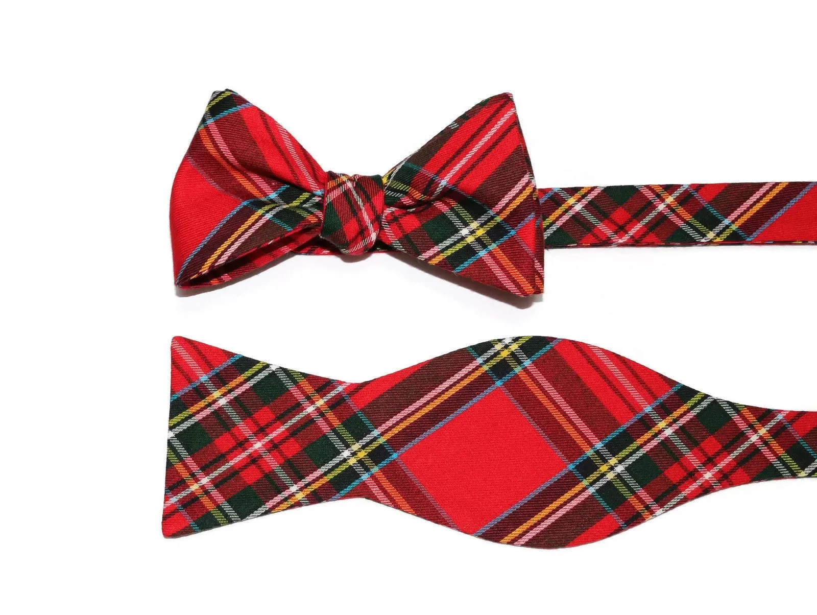 Stewart Tartan Plaid Bow Tie