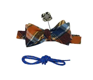 Style Box - Orange & Navy
