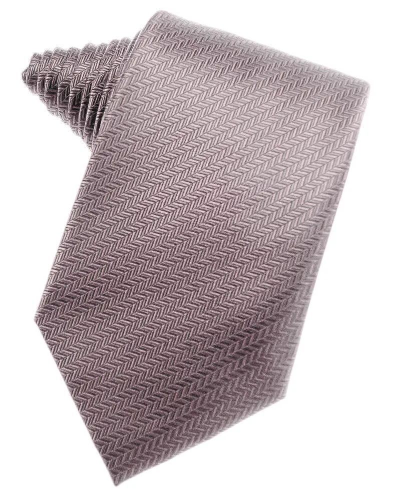 Teal Herringbone Necktie