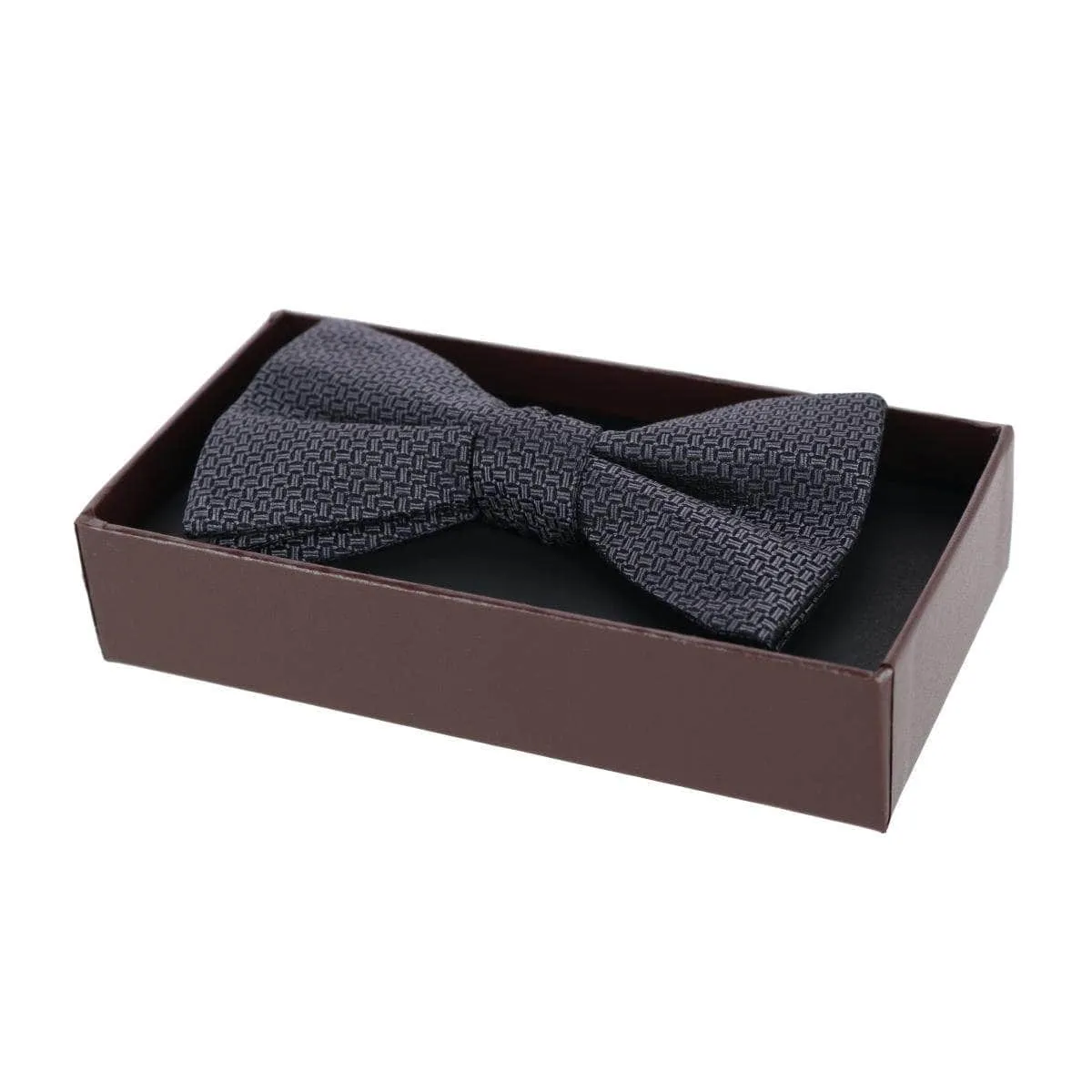 The Monte Bello Interlocked Silk Bow Tie