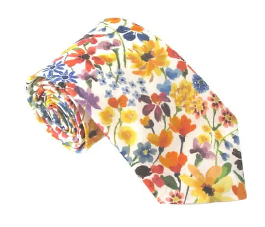 Tie Made from Liberty Fabric