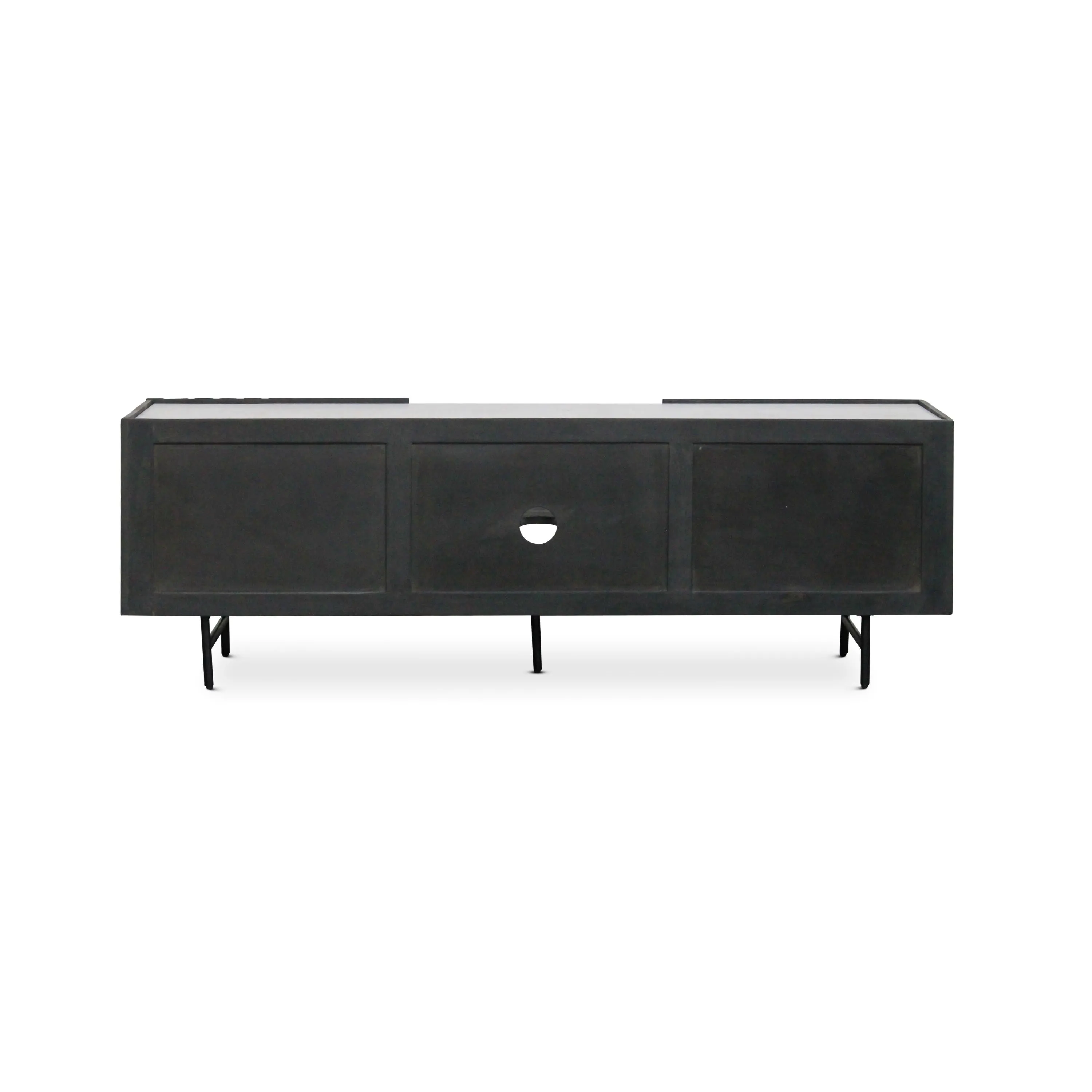 TOBIAS Marble & Wood TV Stand