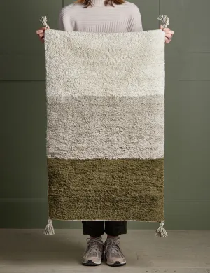 Tonal Green Bath Mat