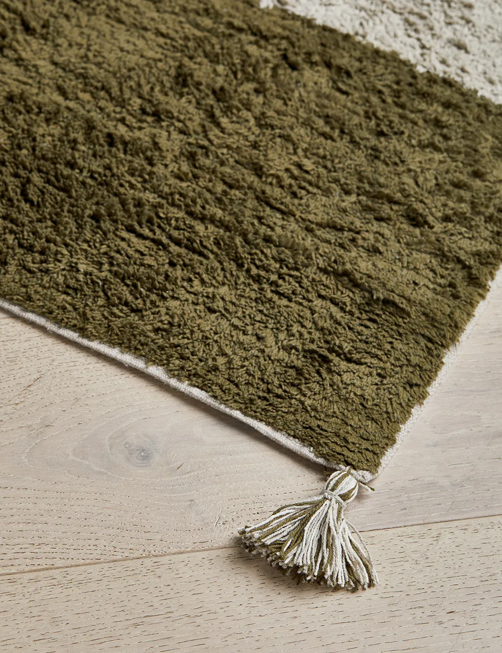 Tonal Green Bath Mat