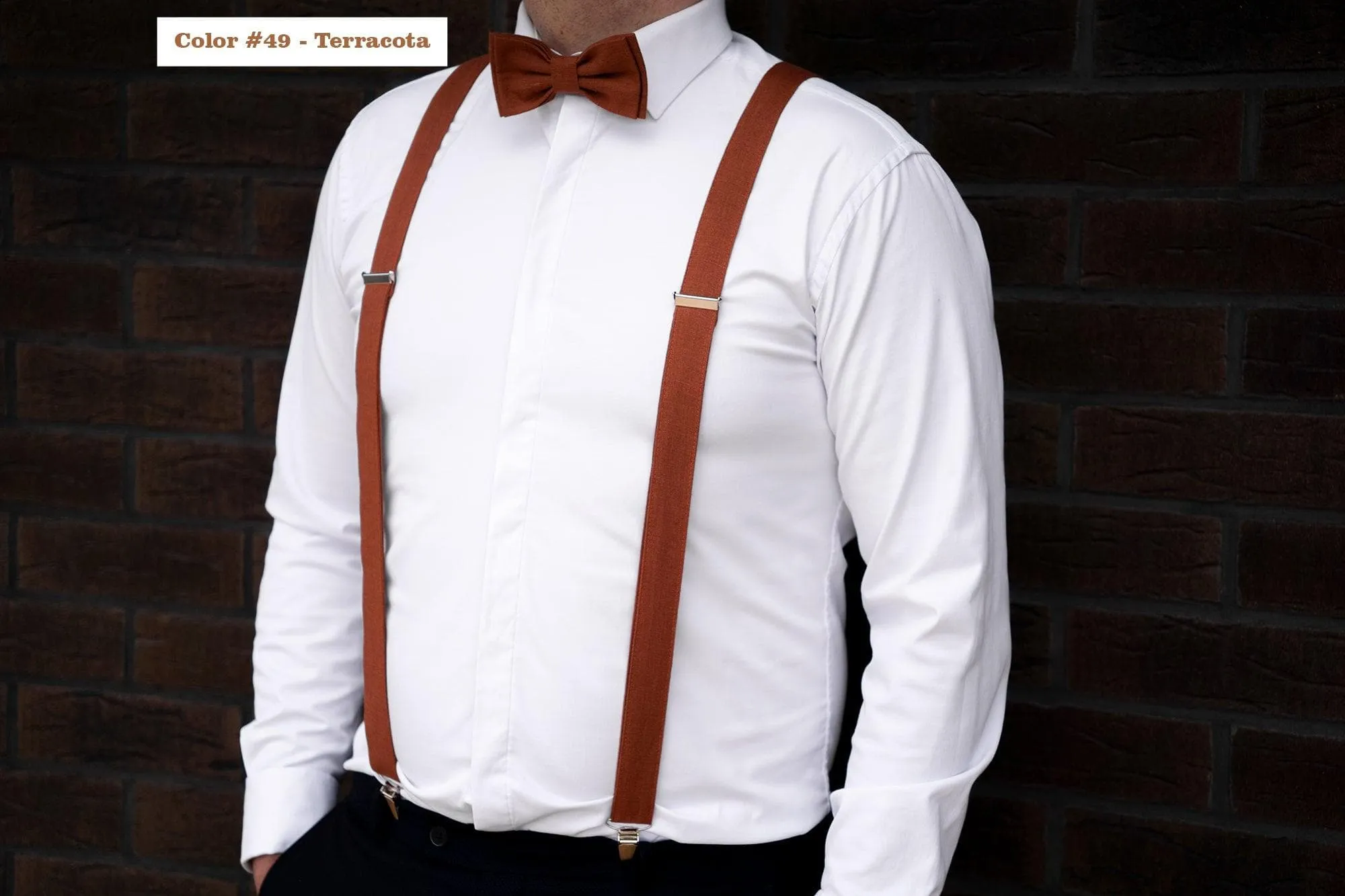 Wedding bowtie  in Camel Color Camel Bow Tie for Grooms
