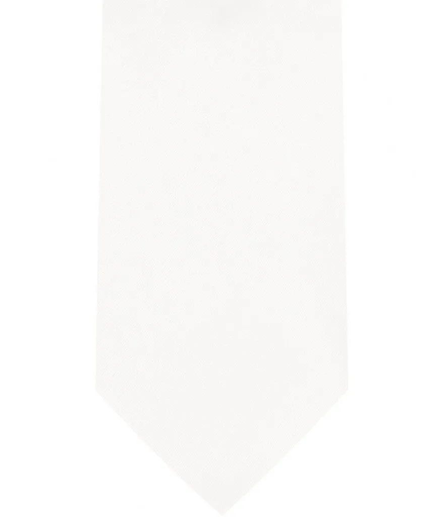 White Solo Ties