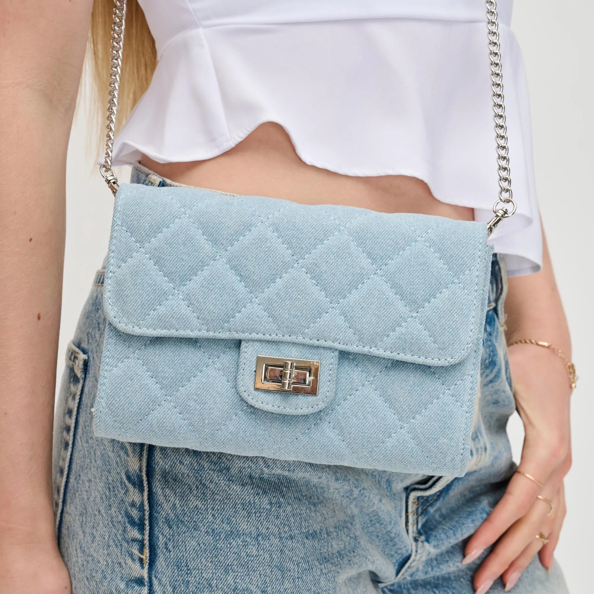 Winona - Denim Crossbody