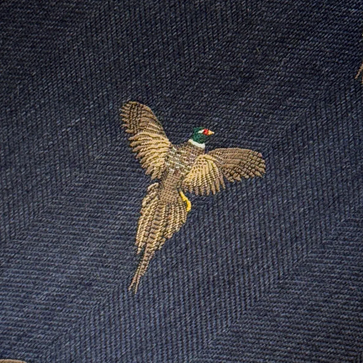 Wool and Silk Flying Pheasant Tie